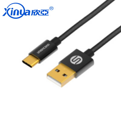 尼龍USB TYPE-C 數(shù)據(jù)充電線