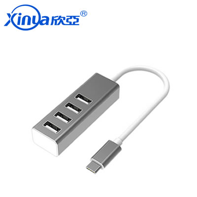 Type C TO 4 USB Converter